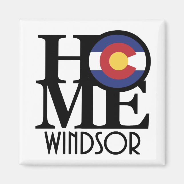 HOME Windsor Colorado Magnet (Framsidan)