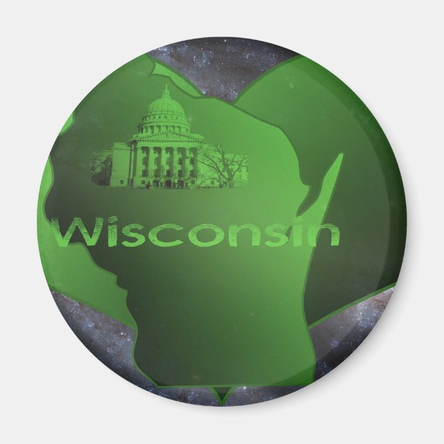Home Wisconsin Magnet (Framsidan)