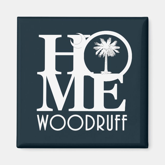 HOME Woodruff SC Magnet (Framsidan)