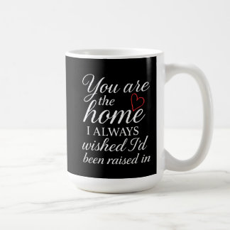 Home You Always Wished For - Heartfelt Family Love Kaffemugg
