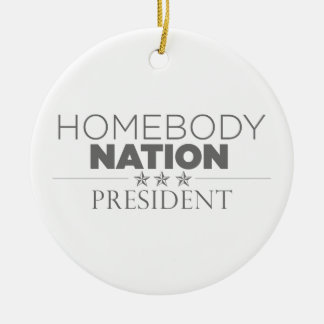 Homebody Nation President Julgransprydnad Keramik
