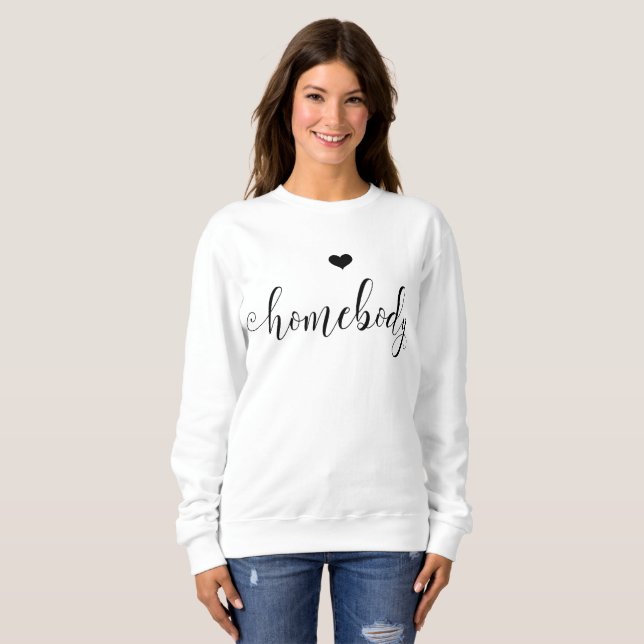 Homebody-Snyggt T Shirt (Hel framsida)
