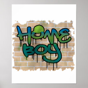 homeboygraffiti-design poster