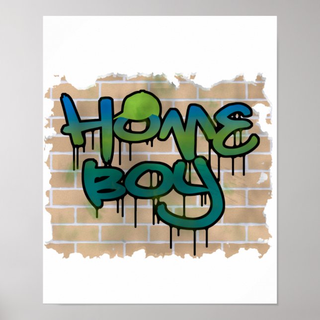 homeboygraffiti-design poster (Framsidan)