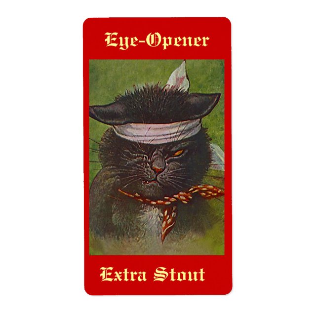 Homebreiska förråd med homebreetiketter fraktsedel (Framsidan)