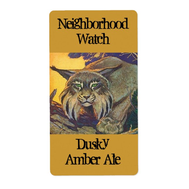 Homebreiska förråd med homebreetiketter fraktsedel (Framsidan)