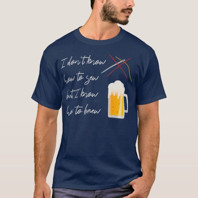 Homebrewer Homebrewer Homebrewing i hemmet T Shirt (Framsida)