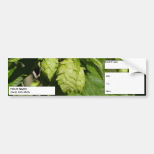 Homebrewers mossig Kegetikett Bildekal