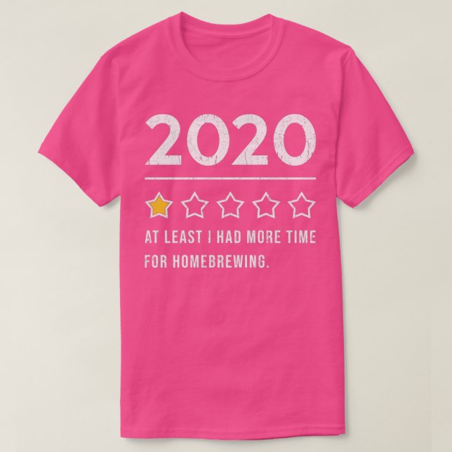 Homebrewing Gift 2020 Classique T Shirt (Design framsida)