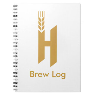 Homebrewing logbook anteckningsbok