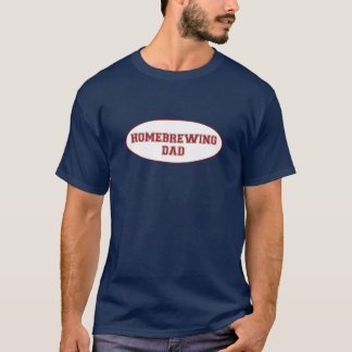 Homebrewing pappaskjorta t-shirt