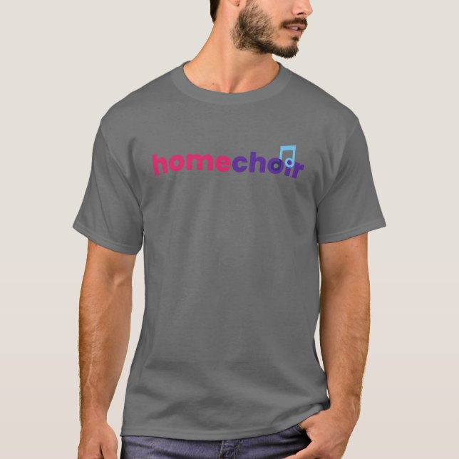 Homechoir Large Logotyp T Shirt (Framsida)