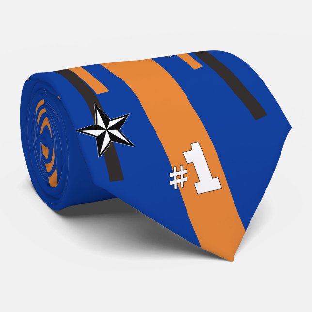 Homecoming Football Game Morsa Necktie Slips (Rullad)