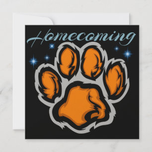 Homecoming Football Party Inbjudningar