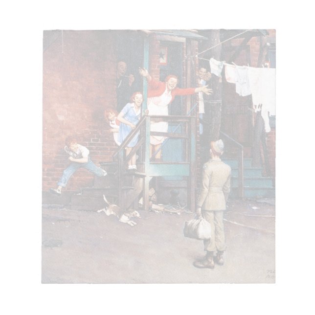 Homecoming G.I. Anteckningsblock (Framsida)