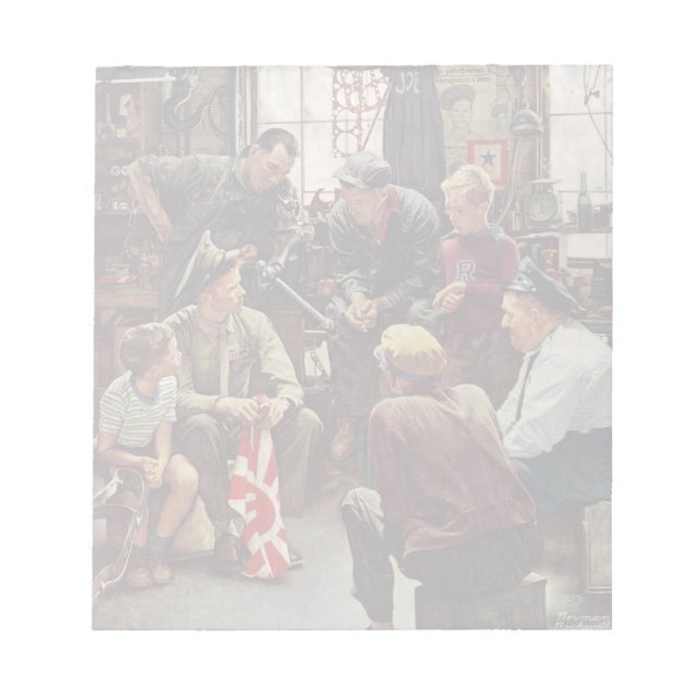 Homecoming Marine Anteckningsblock (Framsida)