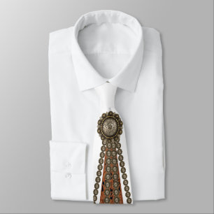 Homecoming Morsa Westernare Stil Necktie Slips