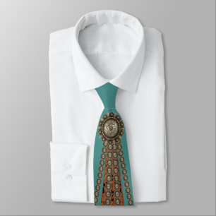 Homecoming Morsa Westernare Stil Necktie Slips