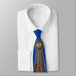 Homecoming Morsa Westernare Stil Necktie Slips