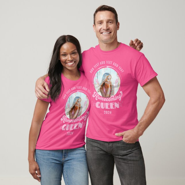 Homecoming Queen Rosa HOCO Photo T Shirt (Unisex)