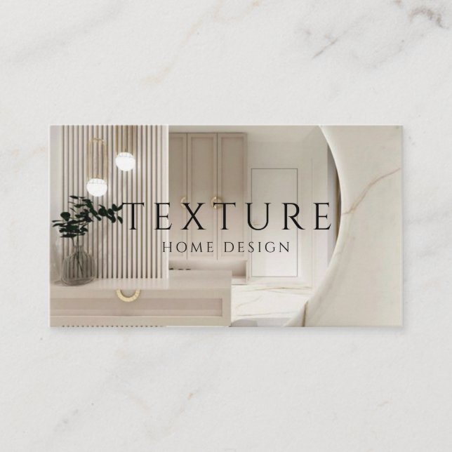 Homedecor Interiordesign design Home Insida Visitkort (Framsida)