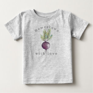 Homegrown med Veggie för beta för kärlek T Shirt
