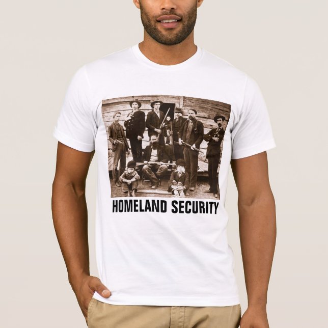 HOMELAND SECURITY HATFIELDS T-SHIRTS (Framsida)