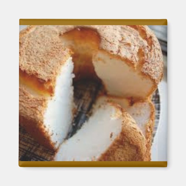 Homemade Angel Food Cake Magnet (Framsidan)
