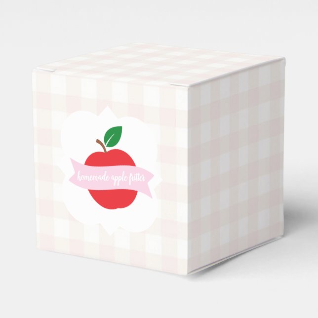 Homemade Apple Fritter Presentaskar (Framsidan Sidan)