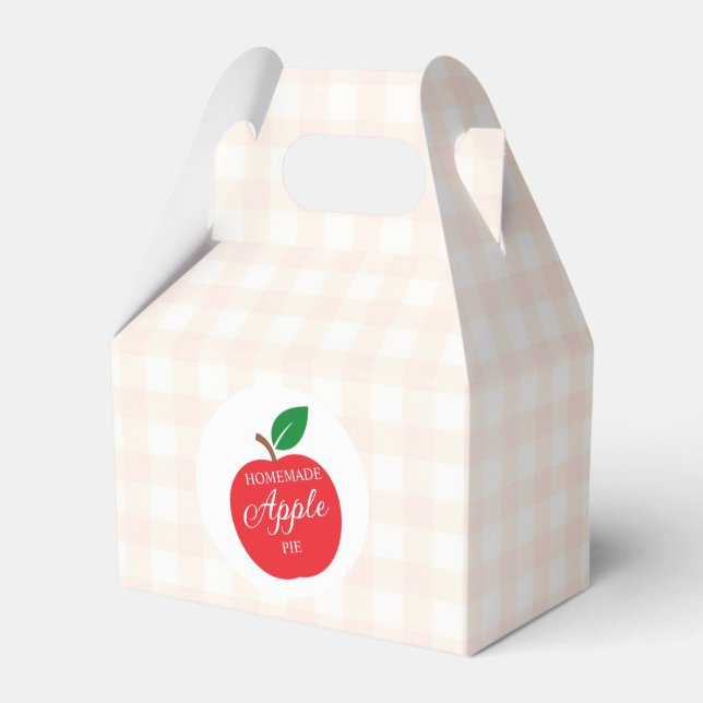 Homemade Apple Pie Baby Shower Presentaskar (Framsidan Sidan)