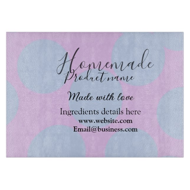 Homemade bakery made with love add text website (Framsidan)