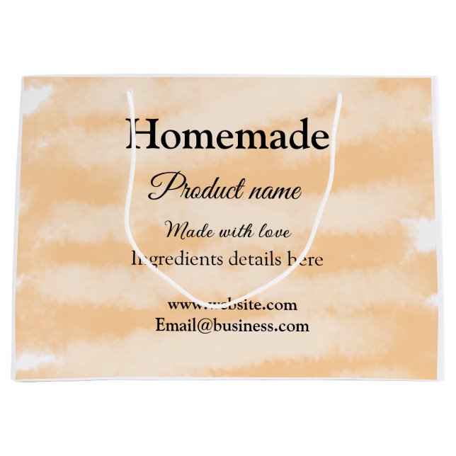 Homemade bakery tillverkad med kärlek lägger till  (Framsidan)