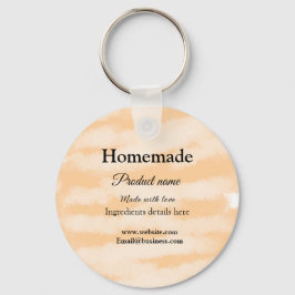 Homemade bakery tillverkad med kärlek lägger till  nyckelring