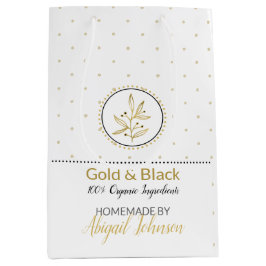 Homemade Bath & Body Packaging | Guld & Black
