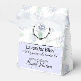 Homemade Bath & Body Packaging Lavender Tält Box Presentaskar