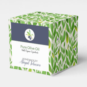 Homemade Bath & Body Packaging Olivolja Presentaskar