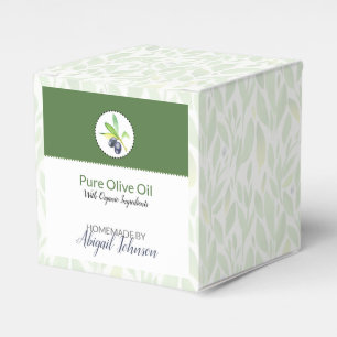 Homemade Bath & Body Packaging Olivolja Presentaskar