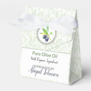 Homemade Bath & Body Packaging Olivolja Presentaskar