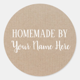 Homemade by Cookie Vintage Craft Runt Klistermärke