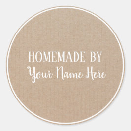 Homemade by Cookie Vintage Craft Runt Klistermärke