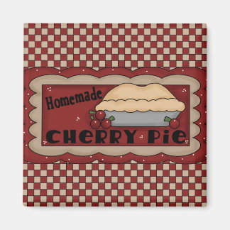 Homemade Cherry Paj Magnet