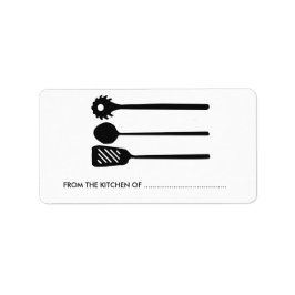 Homemade Cooking Goodies Adressetikett