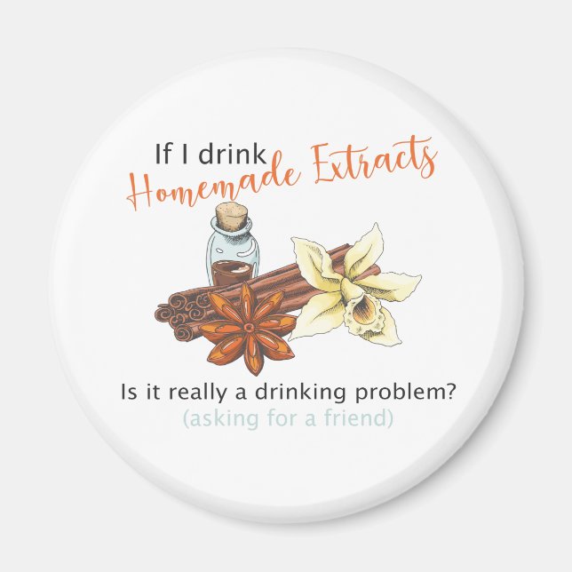 Homemade extract magnet, Lungextrakt, magnet (Framsidan)