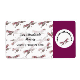 Homemade Health & Beauty Business Shipping Label Fraktsedel