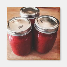 Homemade Hett Sauce Magnet