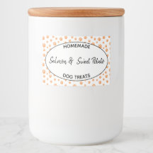 Homemade Hund Treat-etikett