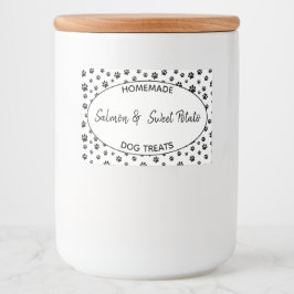 Homemade Hund Treat-etikett Mat Etiketter