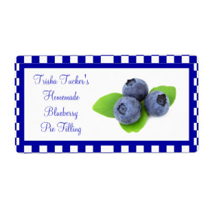 Homemade Jelly/Sylt-etikett Fraktsedel
