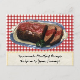 Homemade Meatloaf vykort