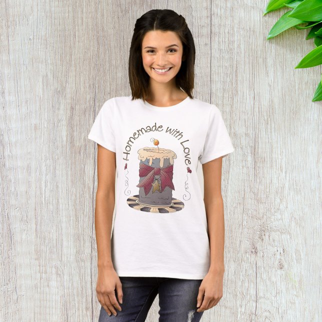 Homemade med Kärlek Candle T Shirt (Skapare uppladdad)